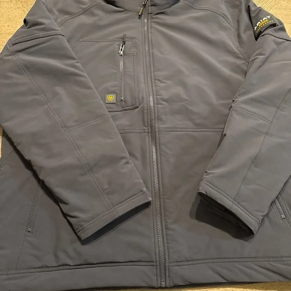 Ariat Men’s Rebar DriTEK DuraStretch Insulated Jacket Black #10041502 Size XL